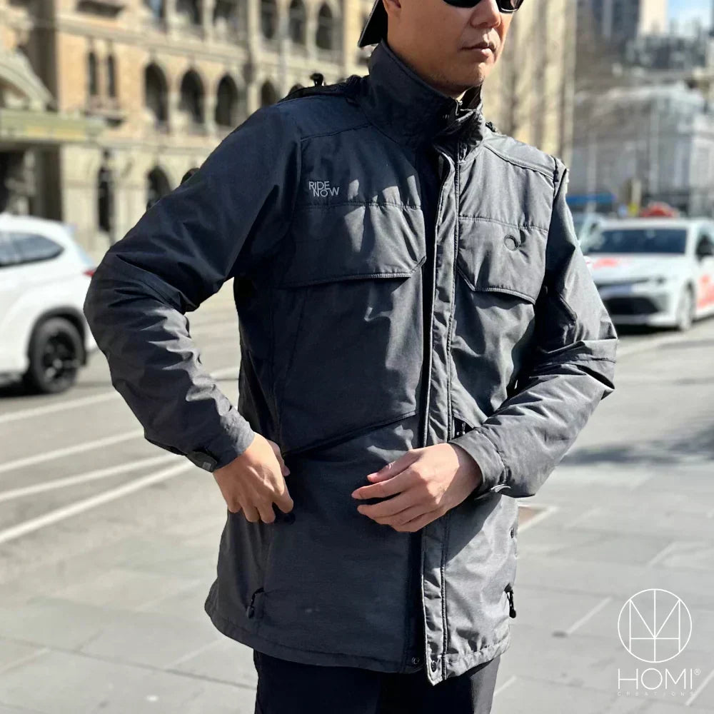 歐洲冬天穿搭｜HOMI 機能服飾分層穿搭示範