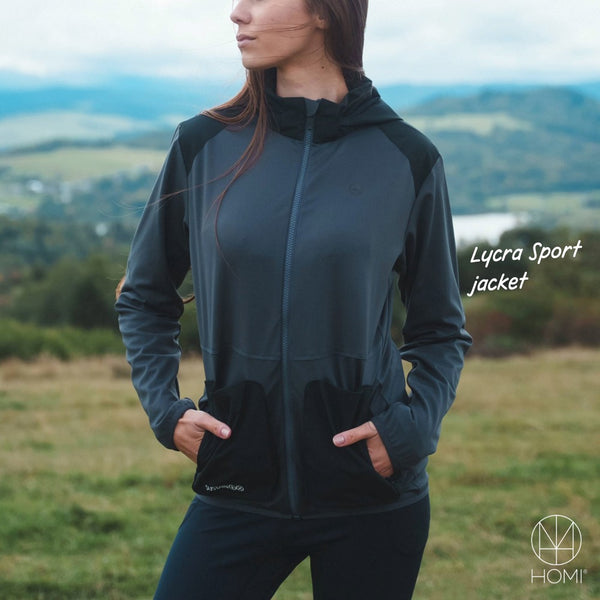 +X LYCRA 萊卡運動外套｜