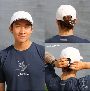 HOMI 365CAP LYCRA 萊卡防曬帽｜柔軟彈性 UPF50+ 銀離子抗菌 四季機能帽 台灣製