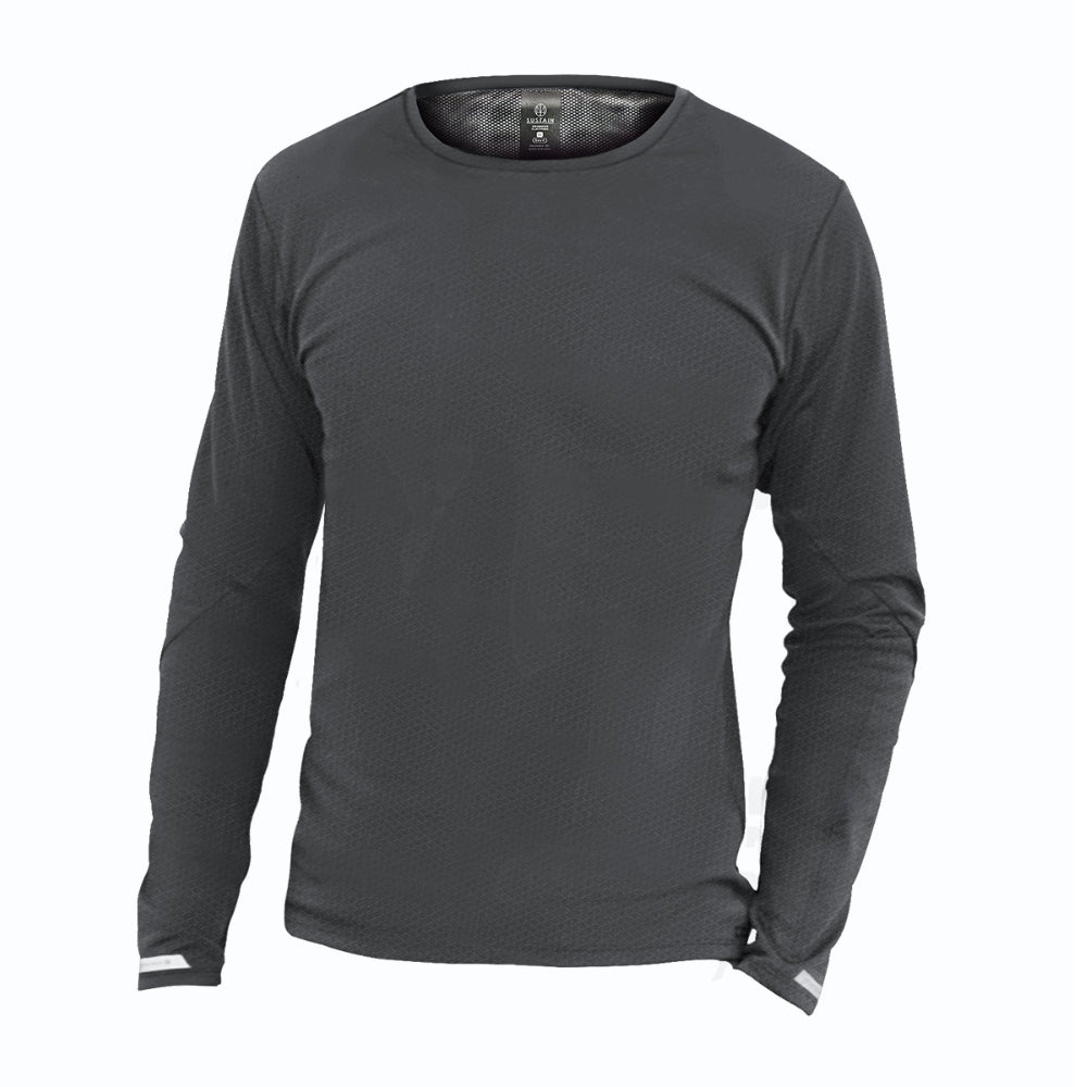 Base+2.0 發熱衣 - 溫暖透氣兼具，抗菌機能蓄熱圓領長袖 - HOMI 合覓創造