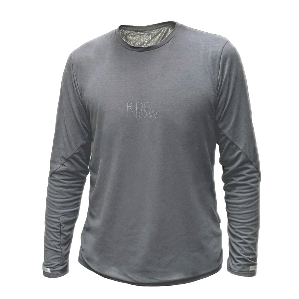  溫暖透氣 機能蓄熱 圓領長袖 發熱衣 HOMI