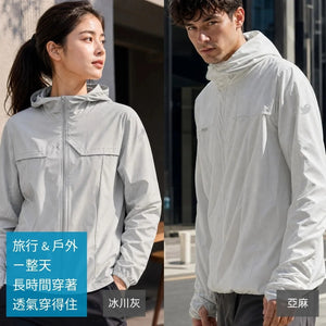 HOMIAIR™ FLOW 防曬外套｜26 氣孔與你ㄧ起呼吸，真正不悶