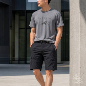 Movement 全情境 CORDURA 黑色短褲穿搭 - HOMI 合覓創造