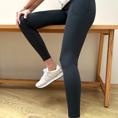 百搭 黑色 Legging 緊身褲 機能緊身褲 兼顧包覆性與透氣度 HOMI 